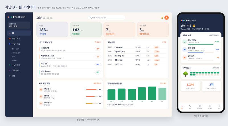 영어학원 통합 운영 플랫폼 대표 이미지